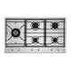 Bertazzoni PM36 5 S0 X Εστία Υγραερίου Αυτόνομη 89x52εκ. Ασημί